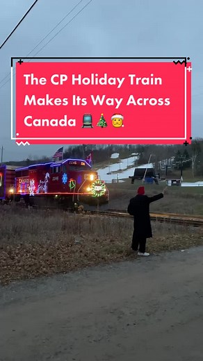 CP Holiday Train Tour Across Canada and the USA