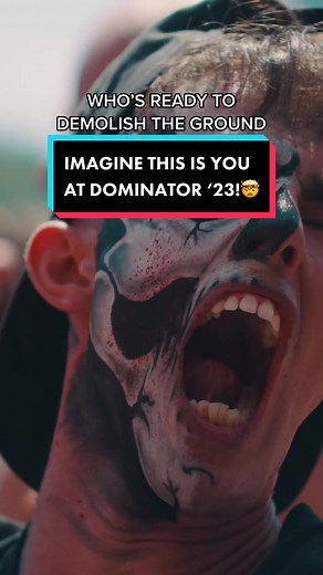 Can you imagine yourself standing at Dominator Festival 2023?❤️‍🔥🤯 #dominator #dominator2023 #voyageofthedamned #dominatorfestival #artofdance #qdance