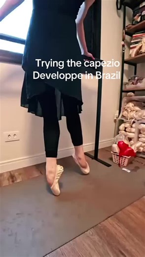 Thank you to the best fitter in Brazil @Carol Rinaldi and looking forward to trying these out @capezio