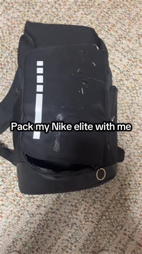 Packing My Nike Elite Backpack for Basketball