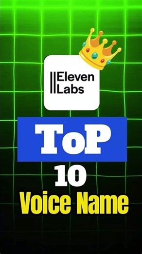 Top 10 Deep professional voices in Elevenlabs | Best Ai Voices in Elevenlabs #elevenlabs #aivoice