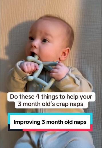 Top Tips for Improving Your 3-Month-Old's Naps