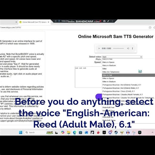 Tutorial on how to get the text to speech voice i used in my latest rant! #tutorial #tut #tts #sapi4