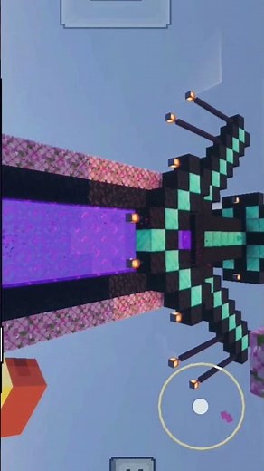 Minecraft Nether Sword Portal #minecraft #netherswordportal #netherportal #portal #minecraftportal