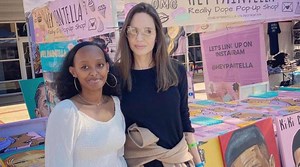 Angelina Jolie takes daughter Zahara on art museum tour in Brooklyn