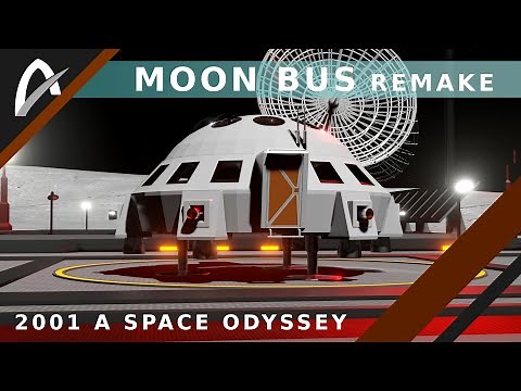 2001 A Space Odyssey Moon Bus Remake