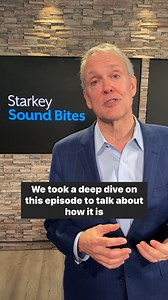Take a deep dive into the research and development behind Starkey’s waterproof* Genesis AI rechargeable hearing aids with Dr. Dave Fabry and Vice President of Quality and Regulatory Brian Dahl: https://fal.cn/3yVvU. *up to 1m | Starkey Hearing