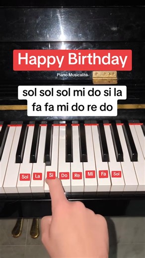 1.7M views · 22K reactions | Happy Birthday #piano #pianotutorial #pianolesson #pianomusicalite #short | Piano Musicalité | Facebook