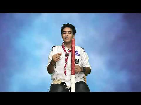 تعليم العقدة الافقية و الربطة الوتدية و الوتدية الشجرية و المربعة