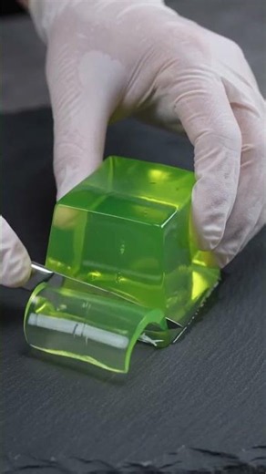 Satisfying ASMR Slicing Glass Objects