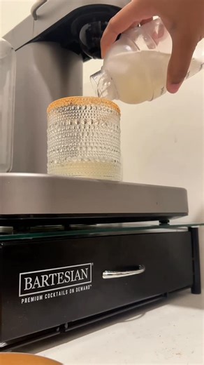 Paisli B on Instagram: "Had to make hubby a holiday drink with our @bartesian ! We need to refill all of our liquors! Hands down one of our fav gadgets, do you have one? What drinks should I get ?"