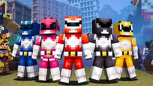 Minecraft getting Power Rangers skins today