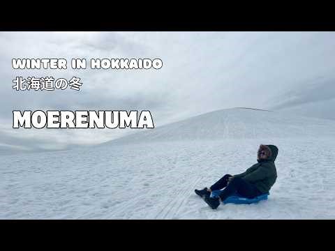 Japan Travel ❄️ Winter in Hokkaido | Moerenuma Park