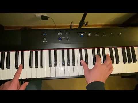 preaching chords & shout music in C. (easy and intermediate piano chords)