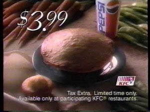 1995 KFC "Pot Pie" TV commercial