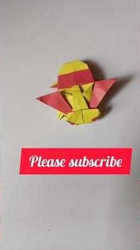 Bumble bee#paperfolding #paper craft and art