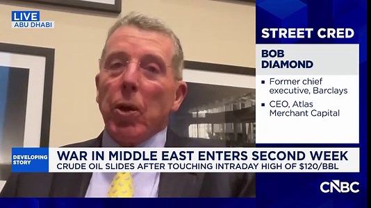 Atlas Merchant Capital CEO Bob Diamond on why he's doubling down on the Gulf region