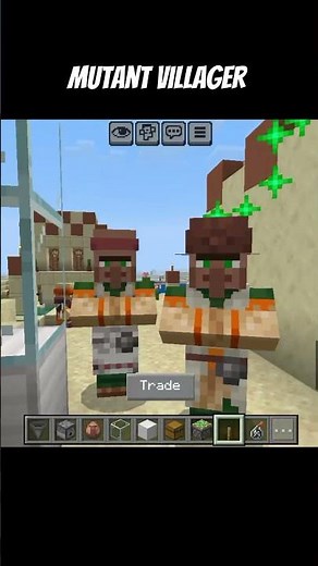 Mutant Villager #minecraft #shorts