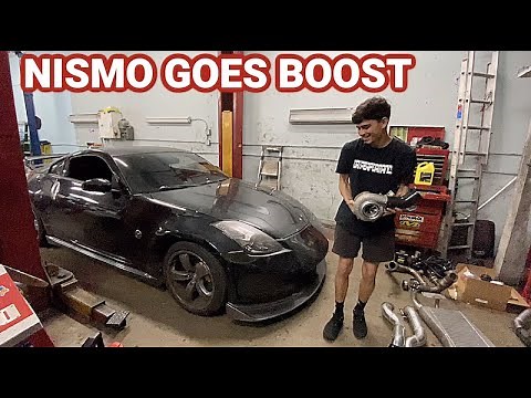 INSTALING A TURBO KIT ON 350Z NISMO