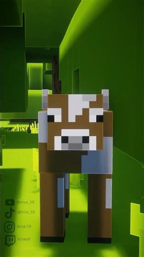 La vie des animaux sur minecraft