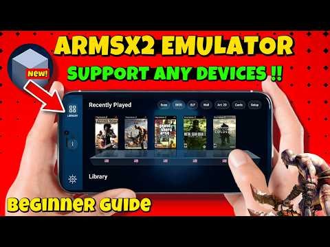 New ARMSX2 PS2 Emulator on Android - Best Settings & Full Tutorial for Smooth 60FPS