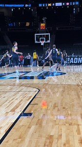 14K views · 292 reactions | The University of Michigan basketball team warms up during practice at the Sweet 16 in Atlanta, Georgia. (Neil Blake | MLive) | MLive Sports | Facebook