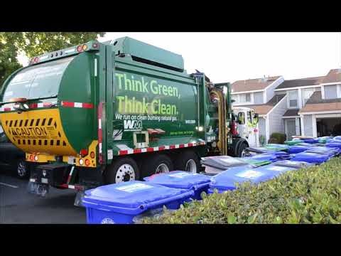 WM Mcneilus ZR 105994 VS a Long Recycle Cart Line!