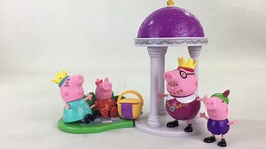 Peppa Pig Princess Peppa's Royal Picnic w King Daddy Pig || Keith's Toy Box