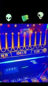 Check out this wild win on a $1.50 bet playing the new Alien Game! 👽🤑#aliens #slot #casino