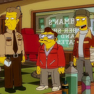 Looks like someone's seeking the treasure after all. | The Simpsons