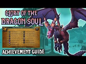 Glory of the Dragon Soul Raider SOLO Guide 🔥 Twilight Harbinger Mount 💜 Deathwings Back Explained!