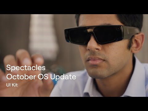 Spectacles OS Update | UI Kit