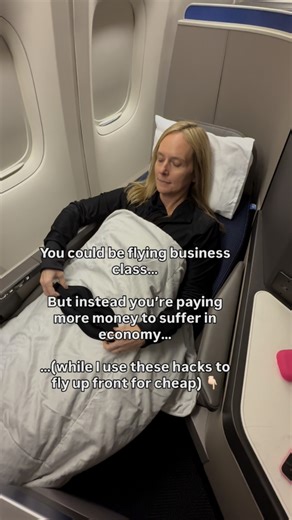 How we fly business class without paying full price