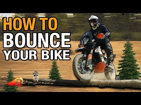 How to Bounce Your Adventure Motorcycle Over Obstacles