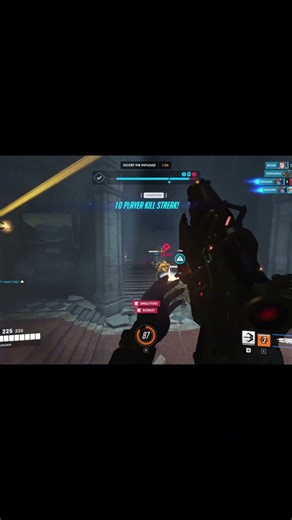 widowmaker is so satisfying this season! #gaming #widow #overwatch2 #gamer
