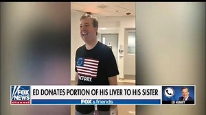 167K views · 10K reactions | Ed Henry called in to give us an update after donating a portion of his liver to his sister! | Fox & Friends | Facebook