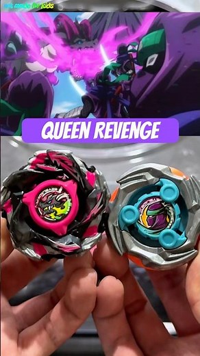 🩸QUEEN MANJU REVENGE‼️Shinobi Cutter VS Bahamut Blitz Beyblade X Expand Battle #beybladex #hasbro