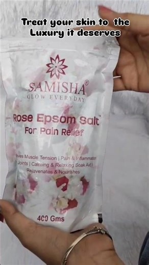 magic feet pain relief product #epsom #epsomsalt #Roseepsomsalt #samisha #samishaorganic #ugc