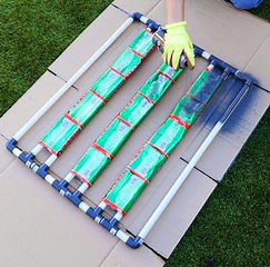 Solar energy for a hot shower with no cost 🚿