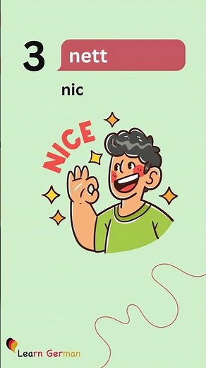 5 German Words a day - Adjectives | Adjektive | #learngerman | #shorts