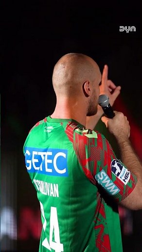 After 10 successful years at SCM, Christian O'Sullivan was given a farewell at the GETEC Arena! 🥹
