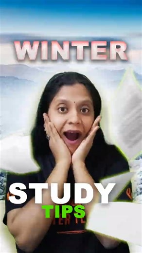 Winter Study Tips to Boost Your Productivity 🔥| Sunaina Mam