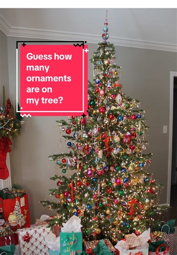 Guess How Many Ornaments Are on My Christmas Tree?