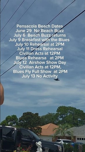 Blue Angels Pensacola Beach Airshow 2025 Schedule & Viewing Tips with Link In Description