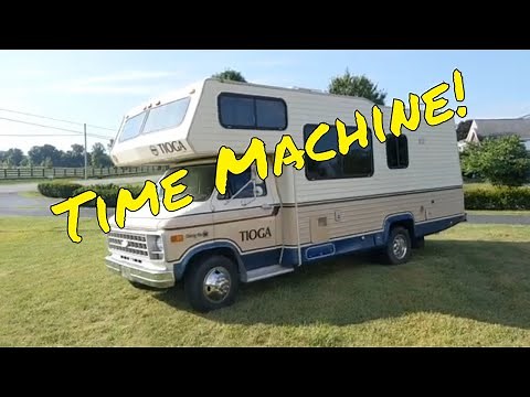 A time machine! A virtual tour of a 1981 Tioga RV by Fleetwood! Not your fathers Winnebago!