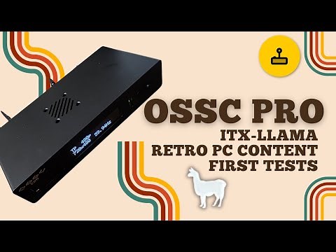OSSC Pro - First Test with Retro PC Content