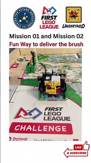 FLL Unearthed Mission 1 Mission 2 Mission 15 cool solution #fllunearthed #fll #unearthed