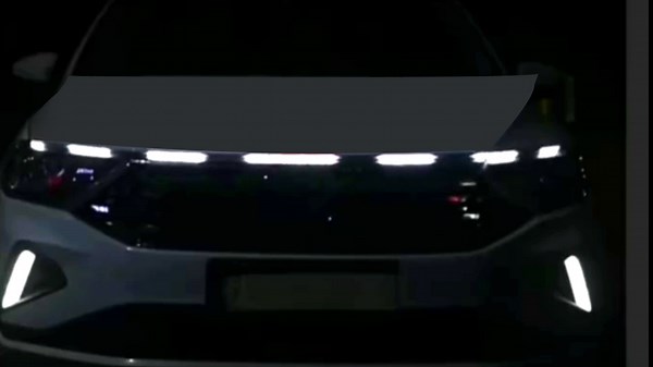 Car Dynamic Scan Start Up Hood Light Strip,Flexible White DRL Daytime Running Lights with Amber Turn Signal Lighting for Cars trucks Exterior 70"", STLS-WY71