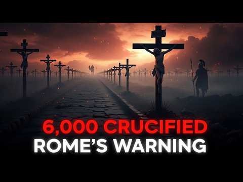 The Brutal Execution of Spartacus: Rome’s Darkest Warning | Crucifixion on the Appian Way