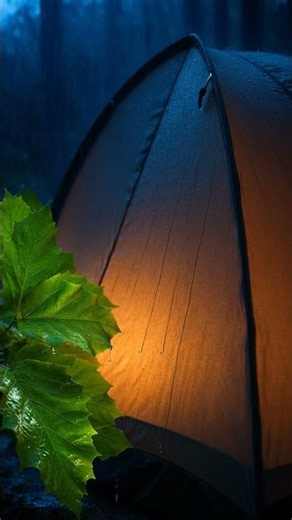 Cozy Tent Camping: Heavy Rain Sounds for Deep Sleep & Insomnia Relief